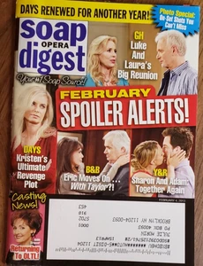 Soap Opera Digest Feb 4, 2013: All Your Favorites: Y&R, GH, DAYS, B&B, DIARIES - Bild 1 von 2