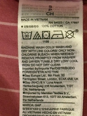 Juego de pijama Gap Body talla 6 rayas rosas y blancas largas Sl. & Pantalones Algodón Foto 1 de 4