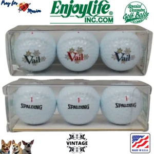 VINTAGE Enjoylife Inc by Spalding 1998 Special Occasion Golf Ball "Vail" - Picture 1 of 4