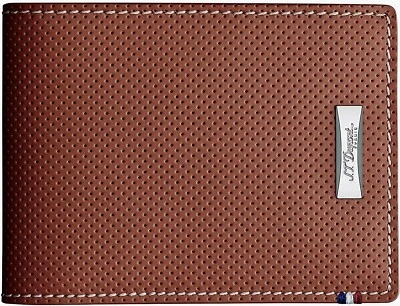 S.T. Dupont Defi 6 Credit Card Wallet, Perforated Leather, 170501 New In Box - image 1 of 4