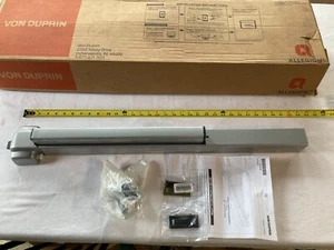 Allegion Von Duprin Push Bar Exit Device 22-E0-SP28-3’-299, Sprayed Aluminum - Picture 1 of 7