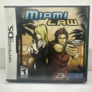 FLAWLESS Miami Law (Nintendo DS, 2009) CIB - COMPLETO EN CAJA COMO NUEVO - Imagen 1 de 5