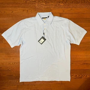 Greg Norman Play Dry Light Blue Golf Shirt Men's XL NWT - Picture 1 of 3