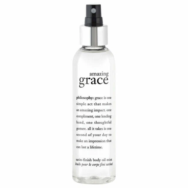 Philosophy Amazing Grace Satin-Finish Body Oil Mist - 5.8 fl. oz