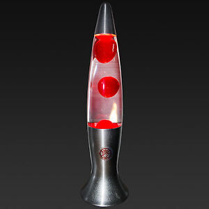 16" Soothing Motion Torpedo Lava Lamp Relaxing Liquid Wax Light Christmas Gifts