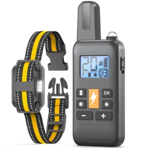 3300FT Dog Training Collar Rechargeable Remote Shock Pet Waterproof Trainer - Picture 1 of 10