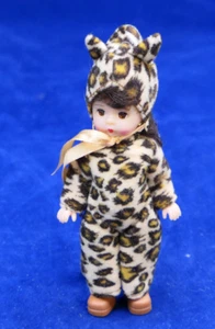 Madame Alexander ~5" Halloween Leopard 2003 Costume Girl # 6 McDonalds - Picture 1 of 7