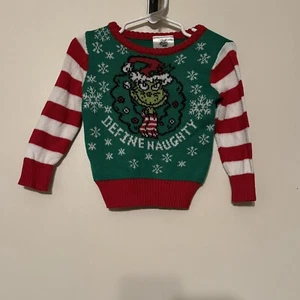 The Grinch Weihnachten Kleinkind Baby Pullover Shirt, Größe 6-9 Monate, Unisex, Weihnachten - Bild 1 von 3