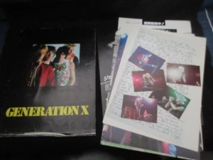 Generation X 1979 Japan Tour Concert Program Punk Billy Idol Sigue Sputnik  - Picture 1 of 12