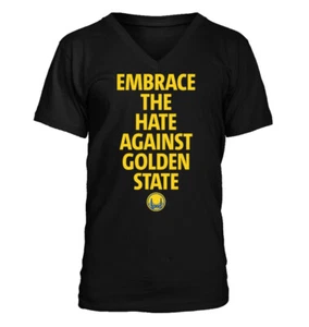 Embrace the Hate - Camiseta para hombre cuello en V - Golden State Warriors - Imagen 1 de 4