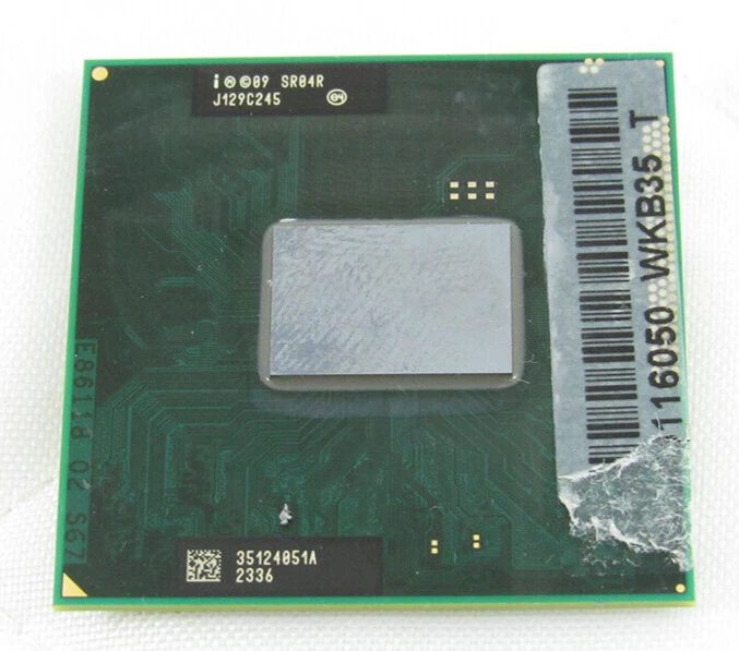 Intel Core i3-2310M Processor Core i3 Mobile SR04R 988-pin micro-FCPGA Socket G2 - Image 1 of 1