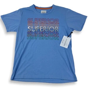 CAMISETA HOMBRE MEDIANA BUSHWICK SUPPLY NEW YORK ESPEJO 3D SUPERIOR AZUL - Imagen 1 de 10