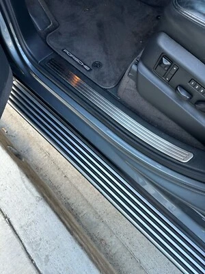 955/957 OEM Porsche Cayenne Running Boards With Hardware: $3,490+ MSRP - Image 1 of 4