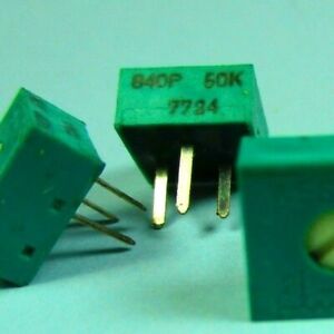 5pcs Weston 840P 50K Ohms 1-Turn Variable Resistor Trimmer Potentiometer