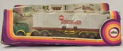 Siku Hanomag / Henschel Container-Transporter 318 Mint In Mediocre Box US Seller - Image 1 of 4