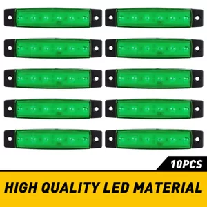 10PCS LED Rock Light Kit Green Underglow Lamp Offroad Truck Car Under Exterior - Picture 1 of 7