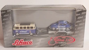 Schuco Volkswagon VW Beetle/Samba Bus Diecast 1:87 Scale Factory Sealed - Picture 1 of 7