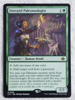 MTG Intrepid Paleontologist #193 The Lost Caverns of Ixalan Magic Card Rare NM - Image 1 of 4