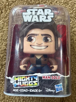 Disney Star Wars Mighty Muggs Han Solo Action Figure by Hasbro - Image 1 of 4
