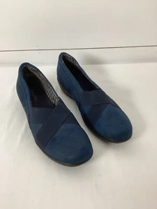 Kim Rogers Damenschuhe 8M Dannery blau Slipper klassische Arbeitskleidung Karrierekleidung - Bild 1 von 8
