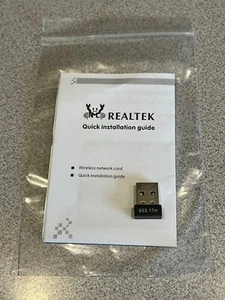 Realtek Mini USB WiFi Wireless 802.11n Karta sieciowa do Raspberry Pi, PC, Mac - Zdjęcie 1 z 4