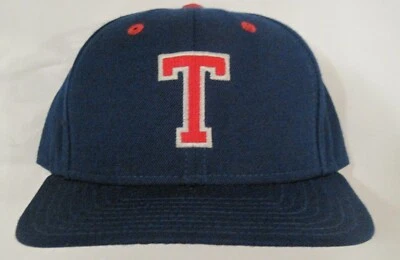 Texas Rangers Royal Blue Baseball Cap Fitted Size 7 1/8 DeLong NEW - Image 1 of 4