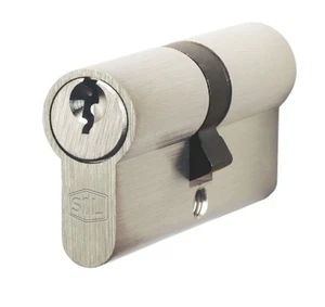 Smith & Locke 5-Pin Euro Doppelzylinderschloss 30-30 60 mm x2 Nickel KOSTENLOSER VERSAND (A1) - Bild 1 von 5