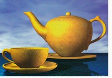 Invitation card/invitation card: Andrej Barov Timur Novikov light view Cologne 1998