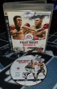 Fight Night Round 4 Sony PlayStation 3 PS3 No Manual Tested - Picture 1 of 8