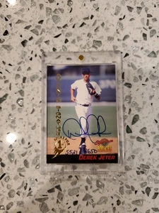 Derek Jeter Signature Rookies #35 1994 autografiado RC/8650 - Imagen 1 de 13