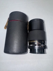 Teleobjetivo Konica Hexanon AR 135 mm f3,2 con tapas y estuche, en muy buen estado++ - Imagen 1 de 9
