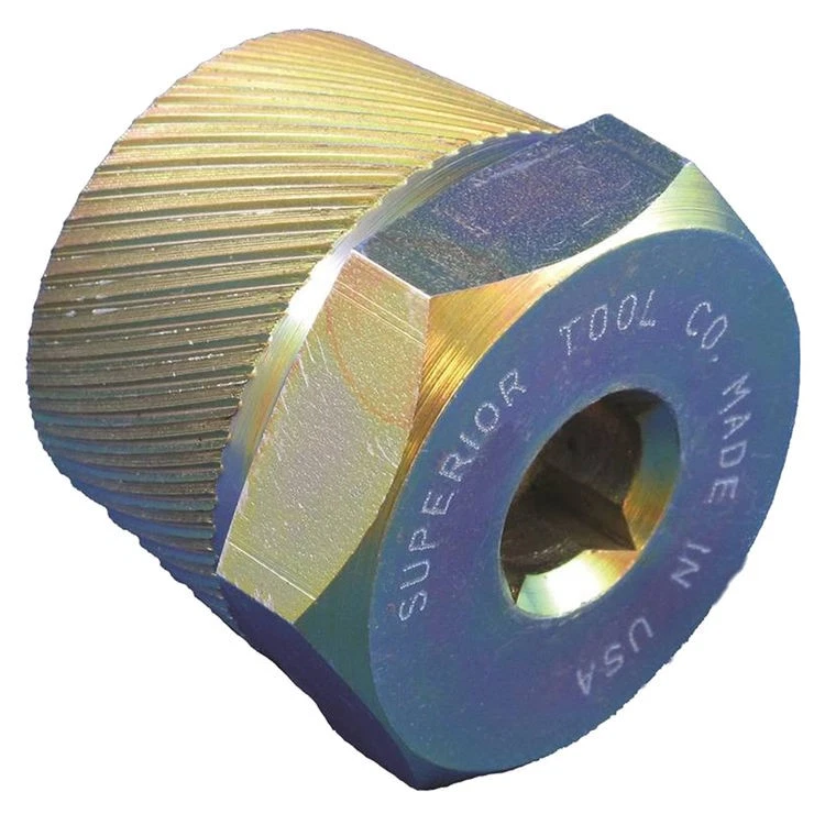 Superior 5255 Tub Drain Extractor Tool, 1/2 in Drive, Hardened Steel, Gold - Image 1 of 1