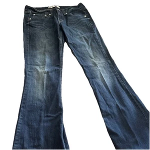 Levis 518 Jeans Womens 3 JR L SuperLow Bootcut Low-Rise Stretch Denim 27x32 - Picture 1 of 5