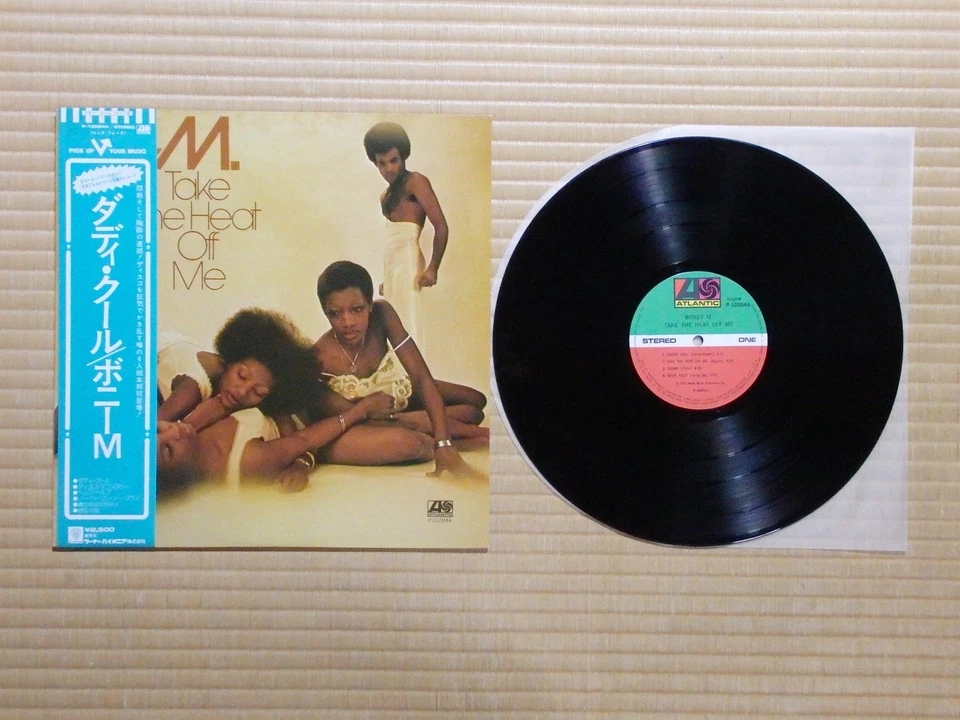 Boney M. – Take The Heat Off Me P-10284A  Japan Insert Obi - Image 1 of 4