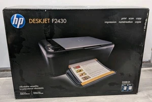HP Deskjet F2430 All-In-One Inkjet Printer BRAND NEW SEALED BOX - Picture 1 of 5
