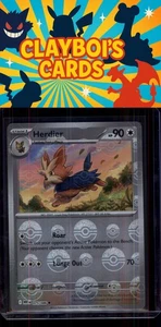 Herdier (Poke Ball Pattern) SV: White Flare Pokémon 075/086 Common NM+ - Picture 1 of 2