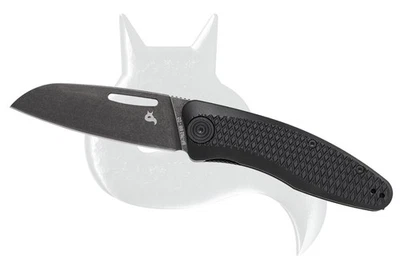 Navaja de bolsillo Black Fox Knives Feresa Liner Lock BF-762BB aluminio negro D2 Foto 1 de 2