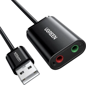 USB to Aux Adapter External Sound Card High-Resolution DAC Audio Jack Adapter - Picture 1 of 10