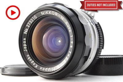 [Casi Como Nuevo+++] Nikon NIKKOR-N Auto 24mm F/2.8 Ai Gran Angular Convertido Desde JAPÓN Foto 1 de 4