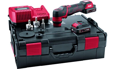 Flex Akku-Polierer 12 V PXE 80 12-EC/2.5 Set rotativ und exzentrisch /Nachfolger