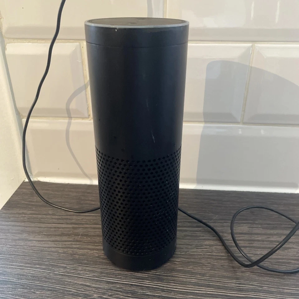 Amazon Echo Plus 1st Gen Smart Speaker, SK705DI, Alexa Voice, Bluetooth - Image 1 of 1