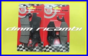 Kit Pastiglie Freno BREMBO PIAGGIO BEVERLY 350 14 Anteriori Posteriori 2014 - Foto 1 di 1