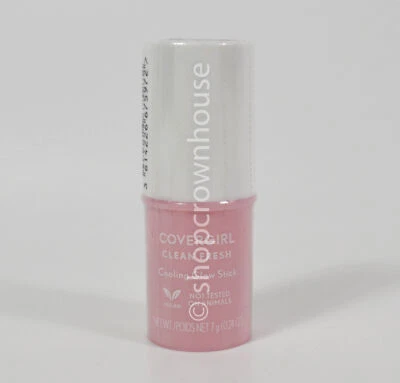 Covergirl Clean Fresh Cooling Glow Stick Vegan 0.24 Oz #100 PINK THRILL - Image 1 of 3