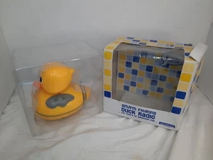 Duck Shaped Radio Rare MW(AM)-FM Band Vintage Novelty Working Yellow Floating - Picture 1 of 8