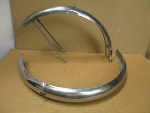 Vintage Schwinn Corvette Jaguar 26" Stainless Steel Fenders - Picture 1 of 10