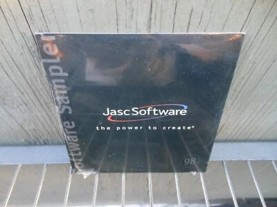 JASC Software Sampler PC CD-ROM for Windows 1998 Sealed NEW Vintage 12D - Image 1 of 2