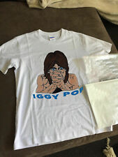 New 80s 1982 Unisex Rare Iggy Pop Breaking White Shirt S-4XL U2119