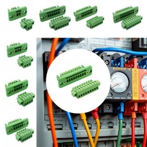 Pitch 3.81mm Pluggable Terminal Block Connector Male Female Plug - Picture 1 of 18