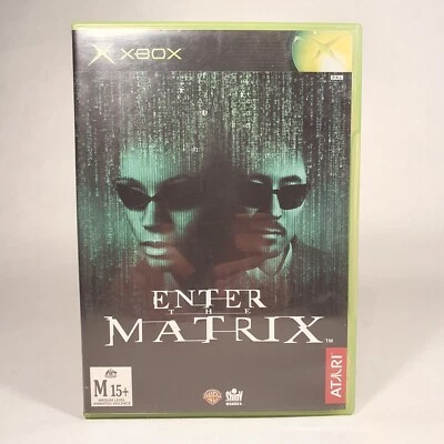 Enter the Matrix Xbox Original Game with Manual 2003 PAL Wachowski - Image 1 of 3