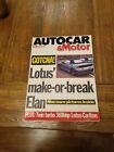 Autocar magazine 8 March 1989 featuring Honda, Mercedes, Lotus Elan